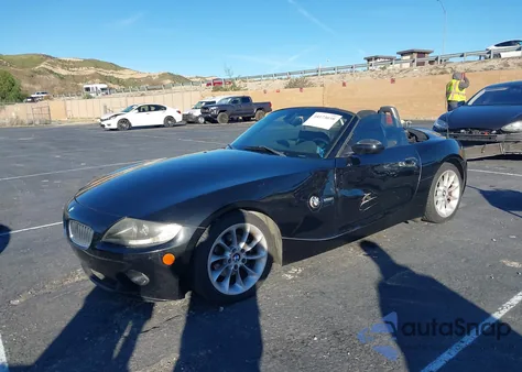 2005 BMW Z4 2.5I z USA, uszkodzony, nr VIN 4USBT33525LS55869